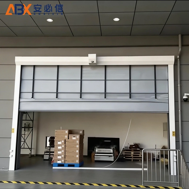 海口市软帘堆积门